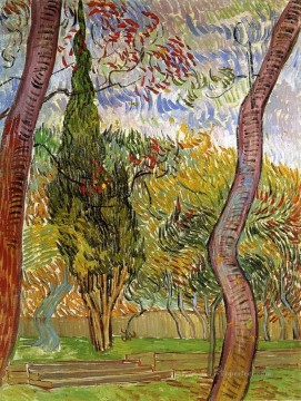 Vincent Van Gogh Painting - El Jardín del Hospital Saint Paul 2 Vincent van Gogh
